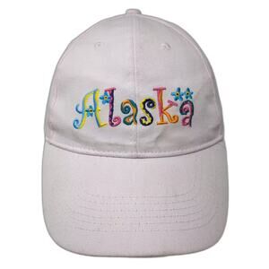 T.I.I. Alaska Pink Baseball Cap Embroidered Adjustable Souvenir Cotton Hat